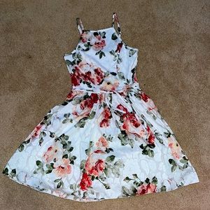 Girls floral dress